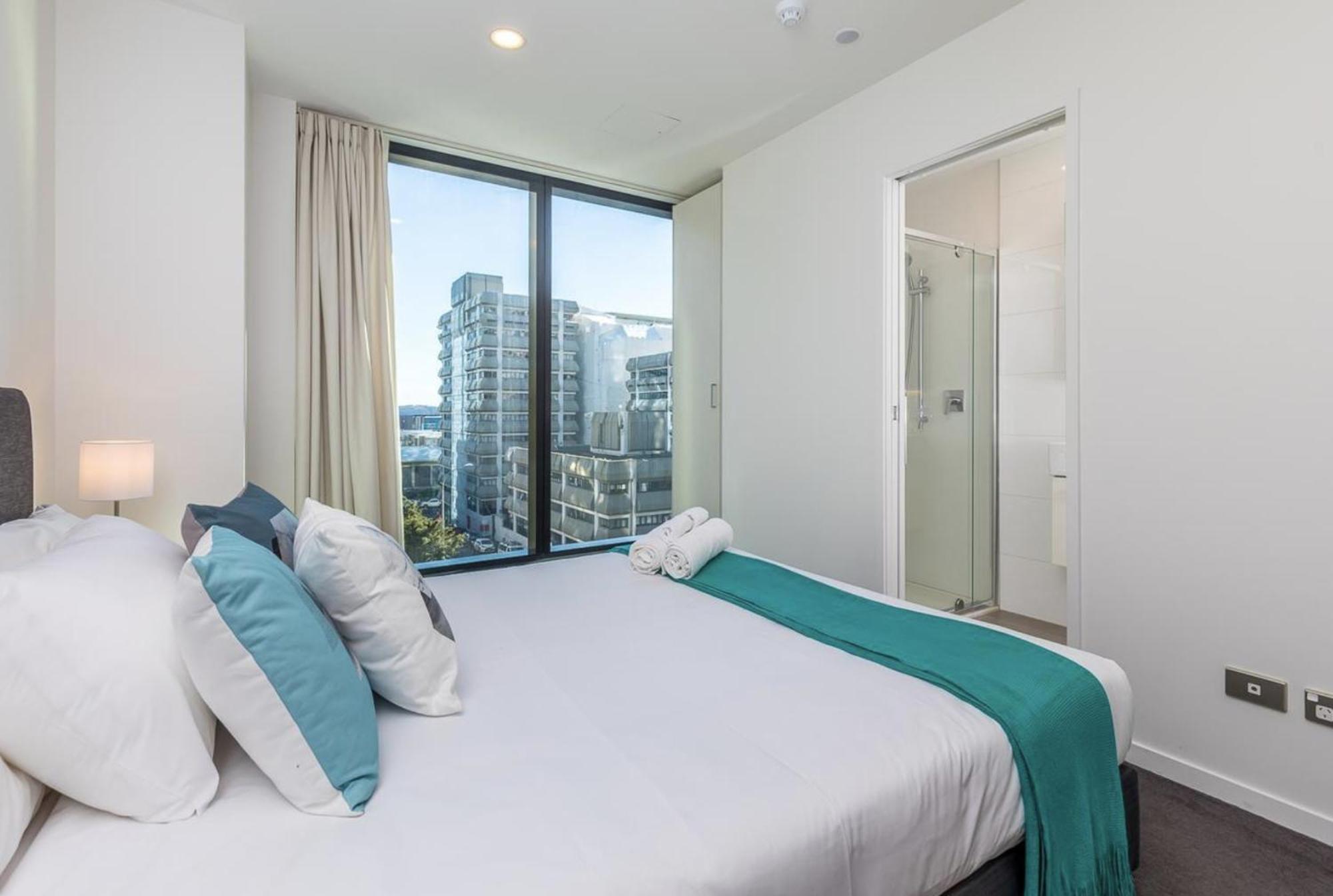 Gorgeous Seaview 2 Bedroom Apartment In Auckland Cbd Eksteriør bilde