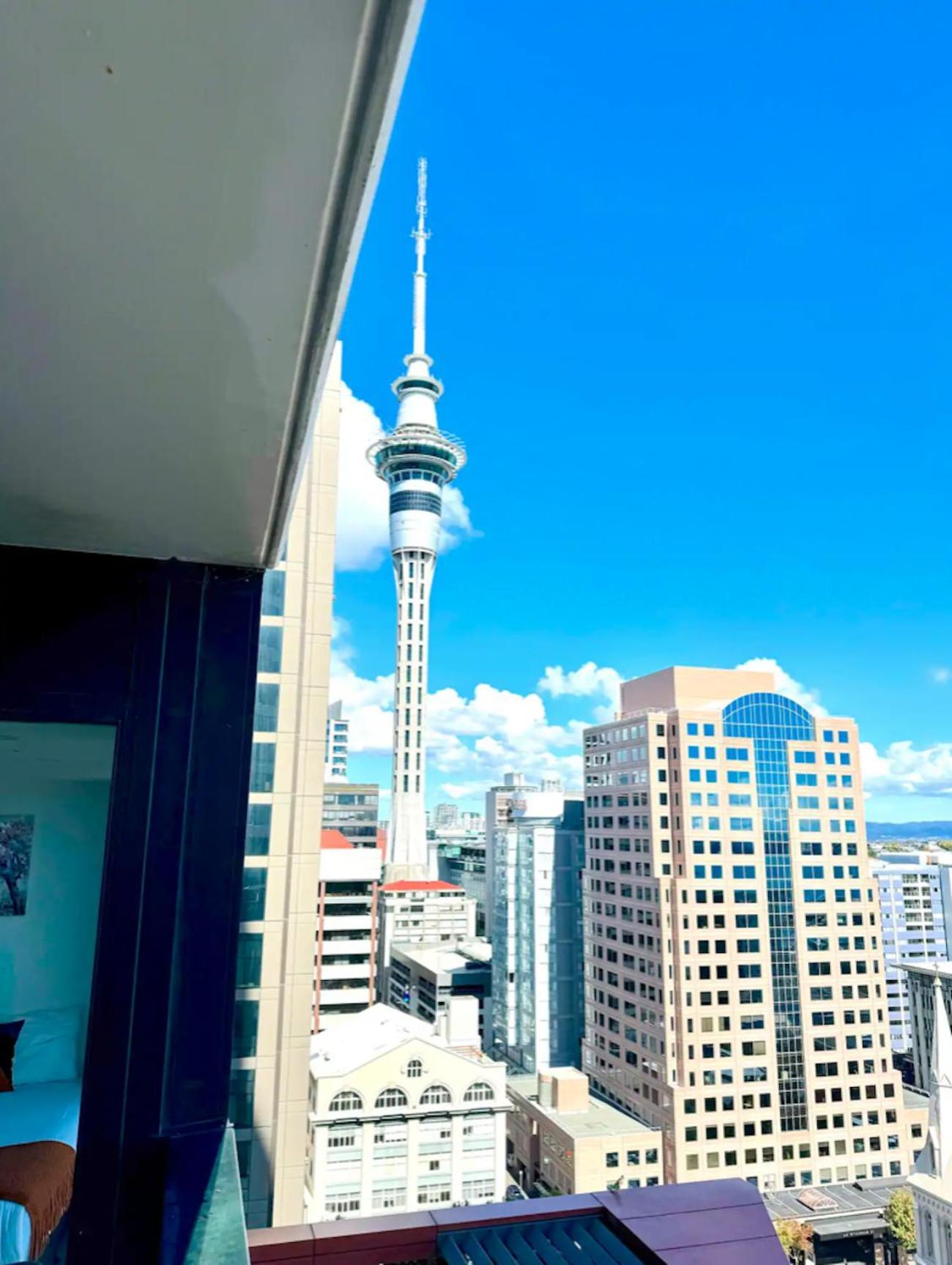 Gorgeous Seaview 2 Bedroom Apartment In Auckland Cbd Eksteriør bilde