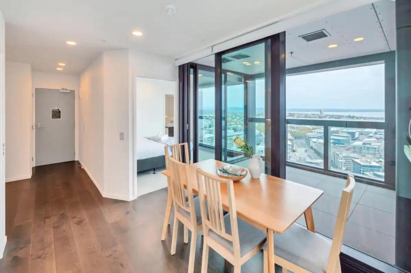 Gorgeous Seaview 2 Bedroom Apartment In Auckland Cbd Eksteriør bilde