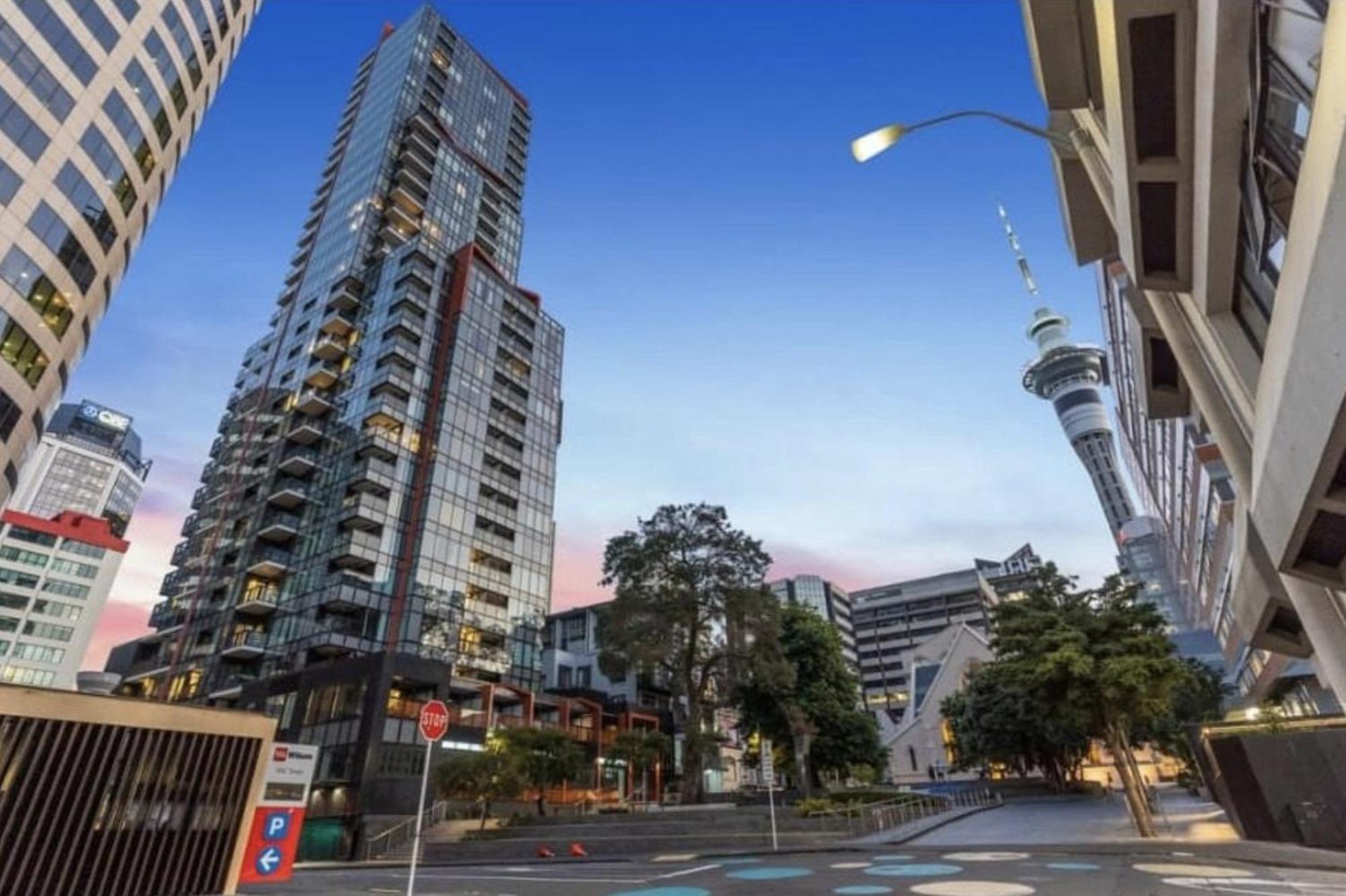 Gorgeous Seaview 2 Bedroom Apartment In Auckland Cbd Eksteriør bilde