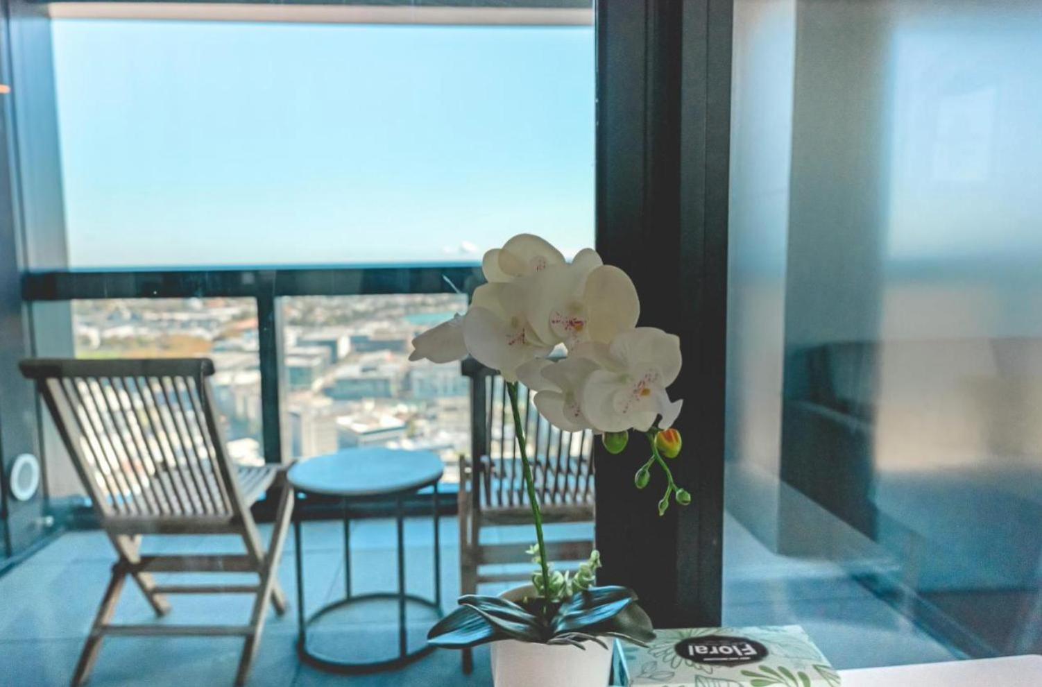 Gorgeous Seaview 2 Bedroom Apartment In Auckland Cbd Eksteriør bilde